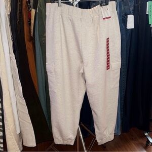 33. Express Cream Cargo Pants Lightweight Casual